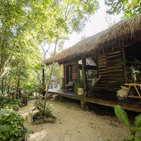 Hostal Madre Tierra Eco Habitat Puerto Morelos Exterior foto