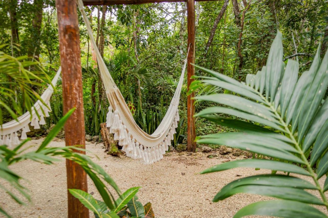 Hostal Madre Tierra Eco Habitat Puerto Morelos Exterior foto