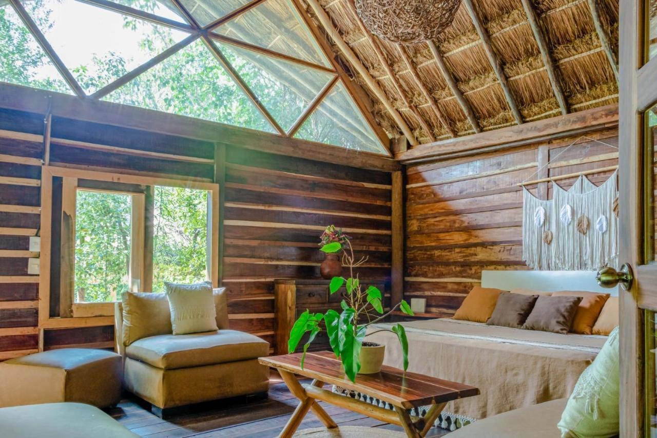 Hostal Madre Tierra Eco Habitat Puerto Morelos Exterior foto