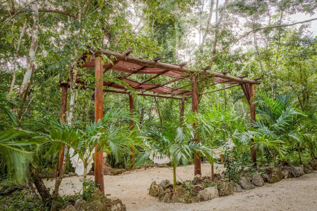 Hostal Madre Tierra Eco Habitat Puerto Morelos Exterior foto