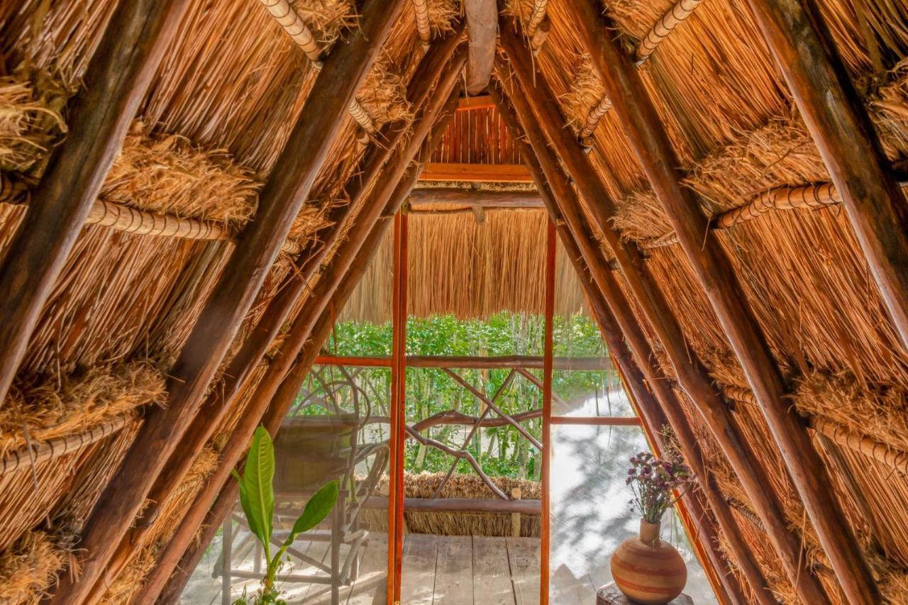 Hostal Madre Tierra Eco Habitat Puerto Morelos Exterior foto