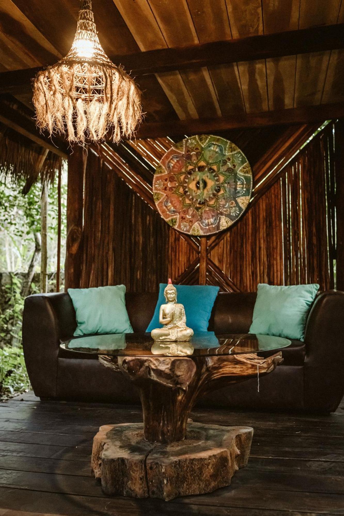 Hostal Madre Tierra Eco Habitat Puerto Morelos Exterior foto