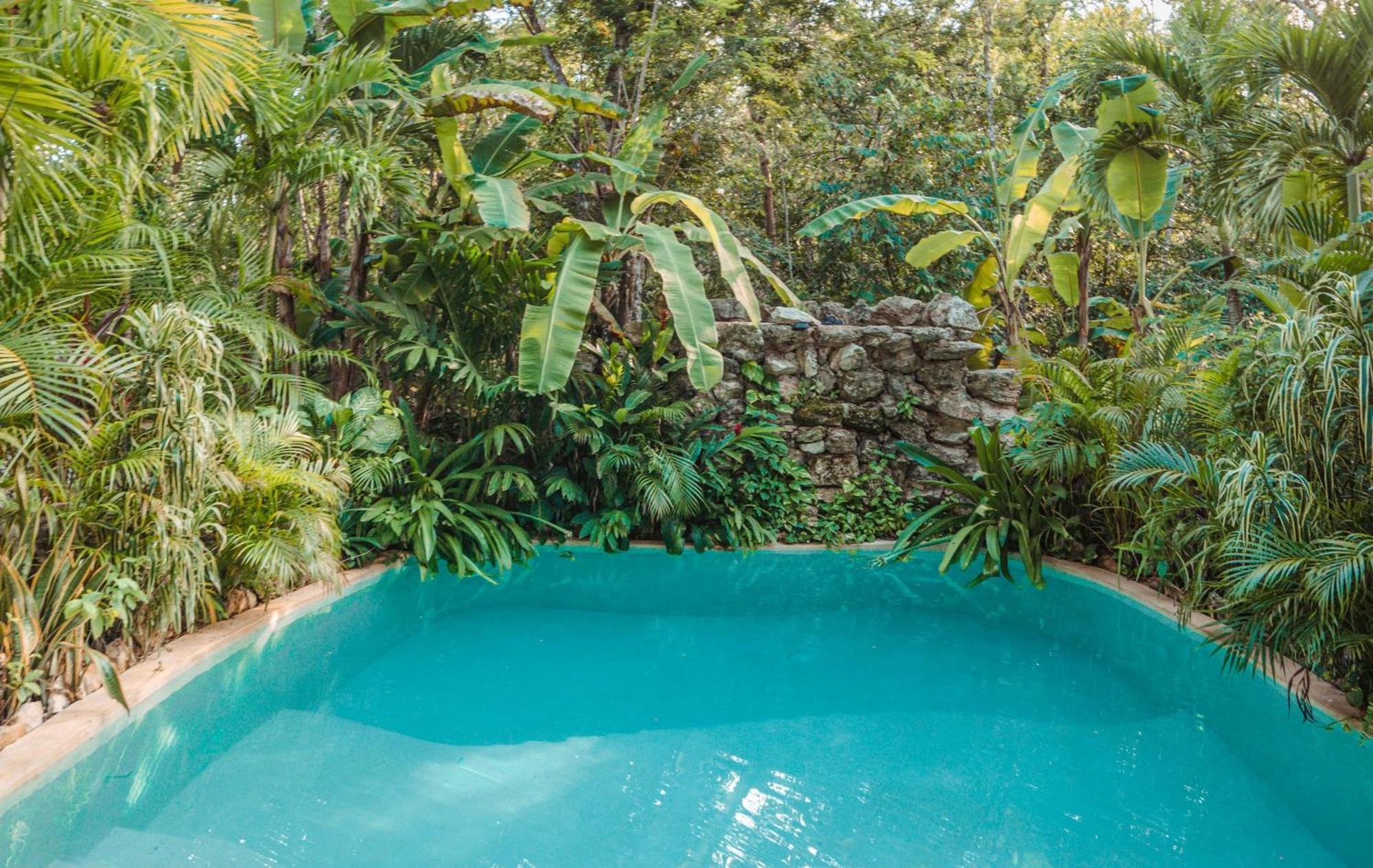 Hostal Madre Tierra Eco Habitat Puerto Morelos Exterior foto