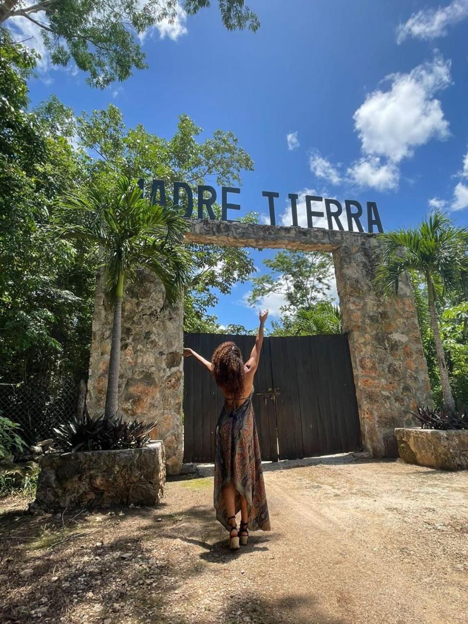 Hostal Madre Tierra Eco Habitat Puerto Morelos Exterior foto