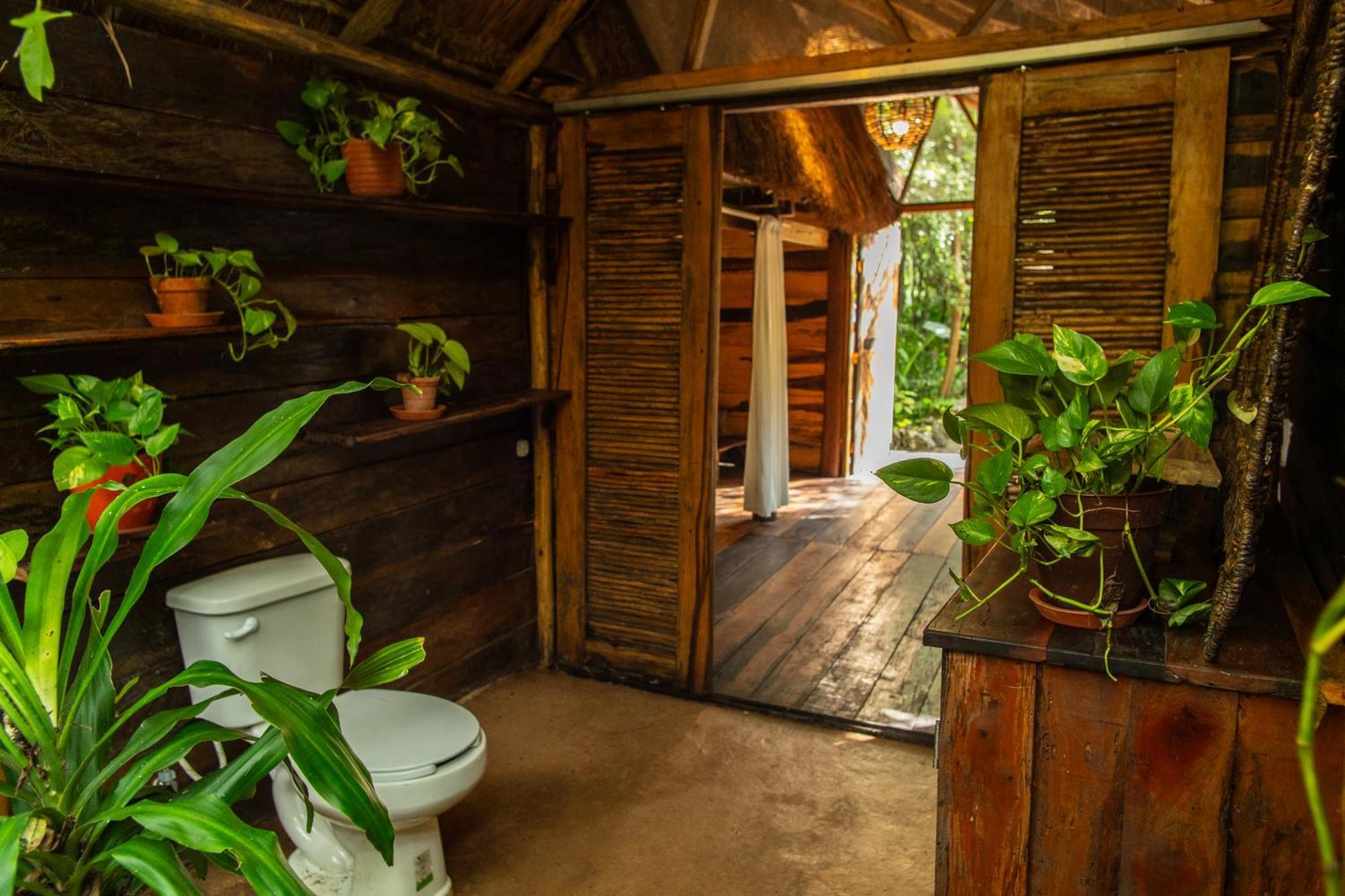 Hostal Madre Tierra Eco Habitat Puerto Morelos Exterior foto