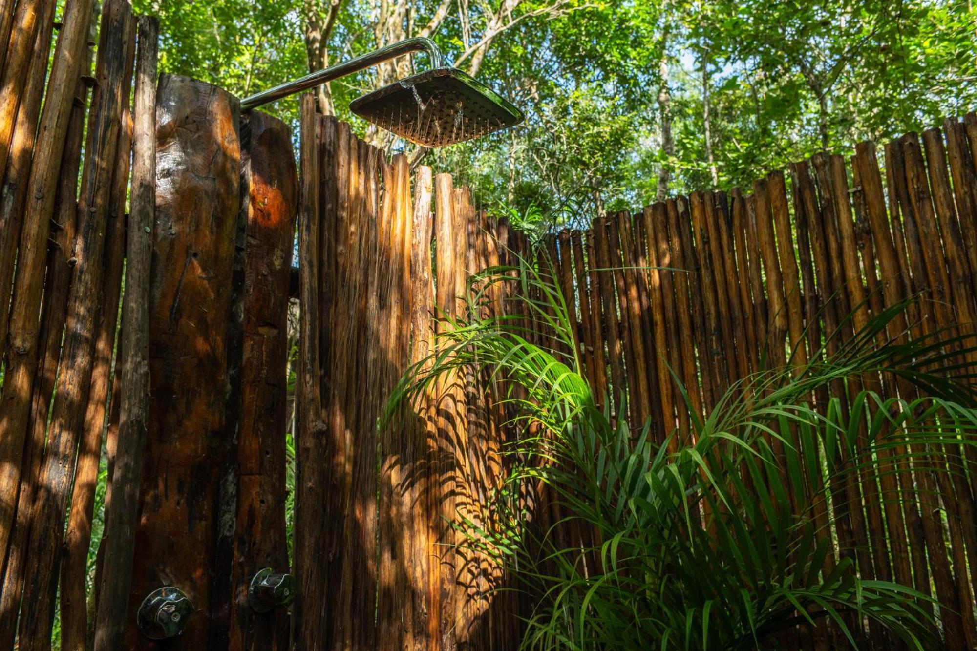 Hostal Madre Tierra Eco Habitat Puerto Morelos Exterior foto